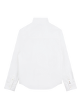 HUGO BOSS Kids' Cotton Long Sleeved Shirt, White