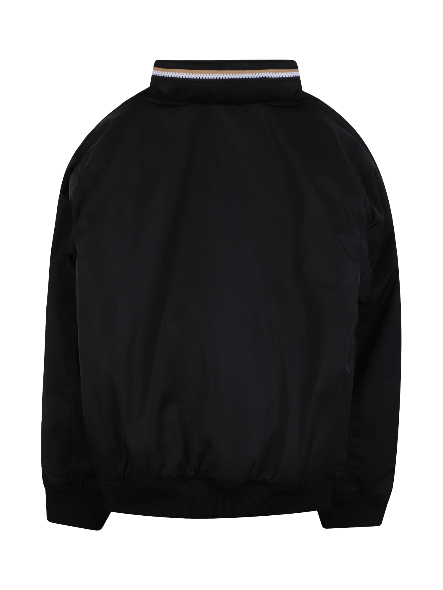 Product image 2 of 2, which shows HUGO BOSS Kids' Casual Zip Jacket, Black, 4 years
