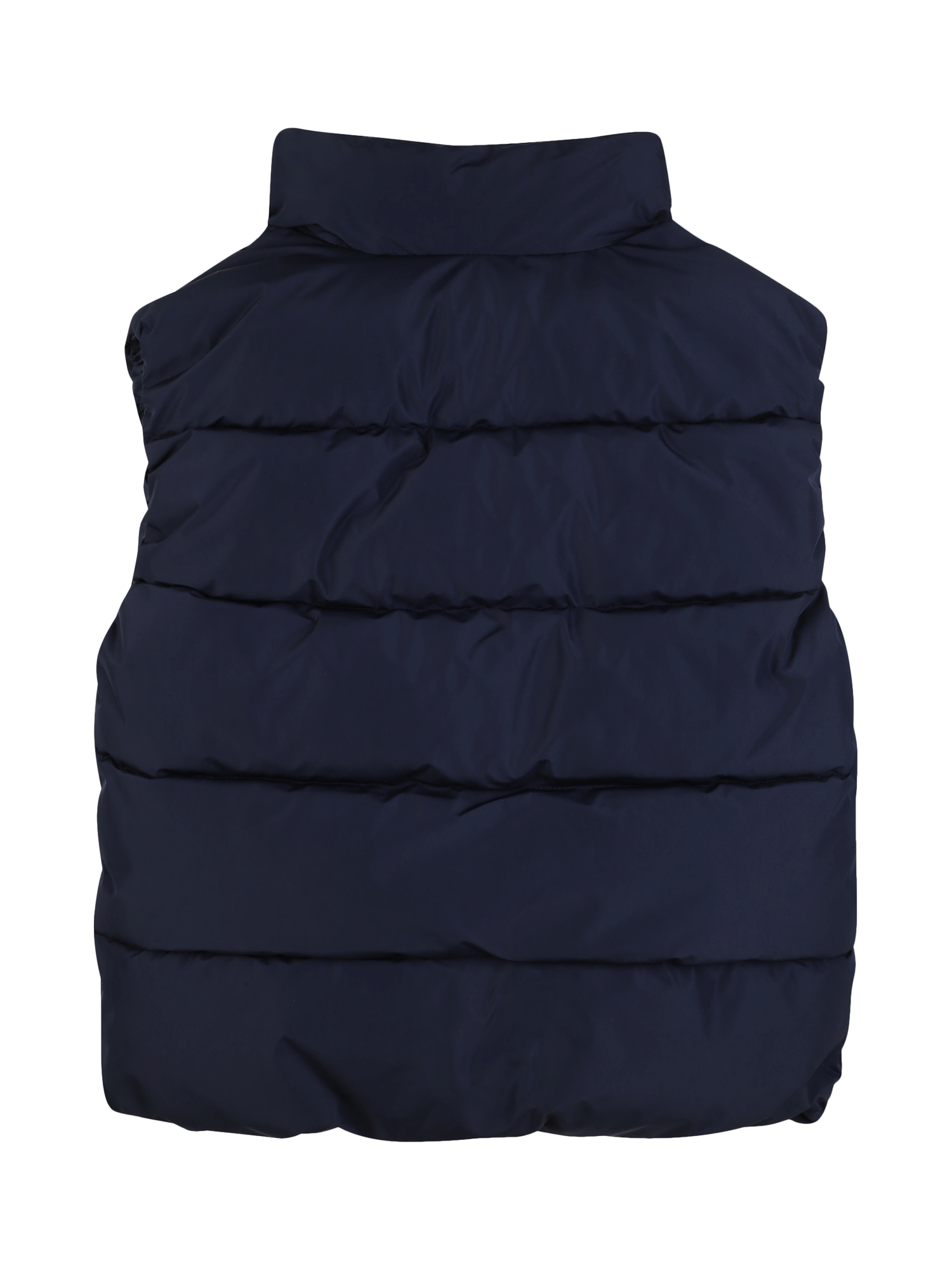 Product image 2 of 2, which shows HUGO BOSS Kids' Padded Logo Gilet, Navy, 4 years