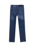 HUGO BOSS Kids' Slim Fit Cotton Blend Denim Jeans