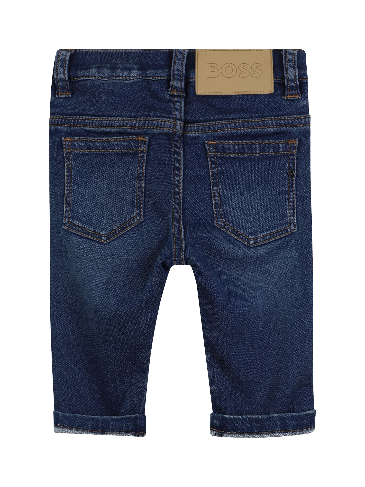 HUGO BOSS Baby Cotton Blend Denim Trousers