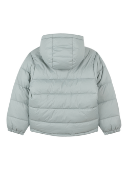 HUGO BOSS Kids' Zip Front Hooded Puffer Jacket - view 2, Kalamata