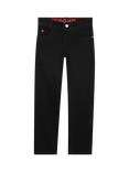 HUGO Kids' Regular Fit Jeans, Denim Black