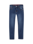 HUGO Kids' Slim Leg Jeans, Double Stone + Brush