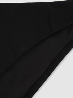 Reiss Carina High Cut Bikini Bottoms - view 2, Black