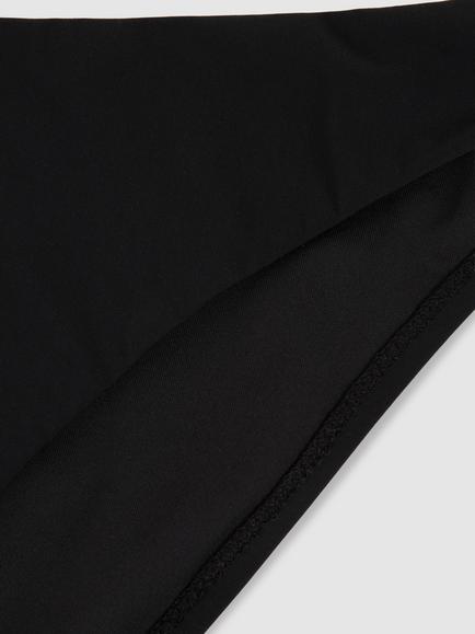 Reiss Carina High Cut Bikini Bottoms - view 2, Black