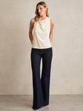 Reiss Darla Cowl Neck Top
