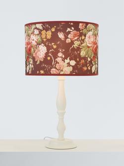 John Lewis x Sanderson Stapleton Park Drum Lampshade, Multi, Multi