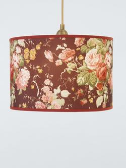 John Lewis x Sanderson Stapleton Park Drum Lampshade, Multi - view 2, Multi