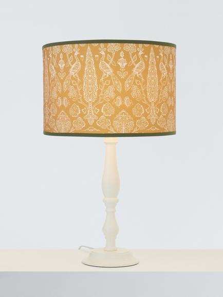 John Lewis x Sanderson Tamizart Drum Lampshade, Ochre