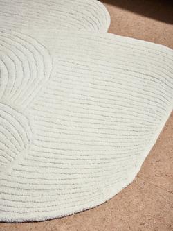 MADE Casey Pure Wool Rug, White - view 2, White