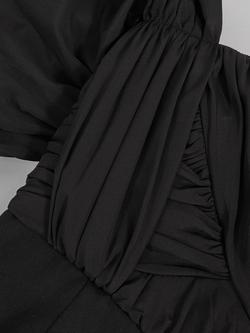 Reiss Frankie Bardot Neck Open Back Midi Dress - view 2, Black