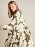 Reiss Neva Floral Print Mini Dress