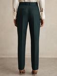 Reiss Petite Jade Slim Fit Wool Blend Suit Trousers, Green