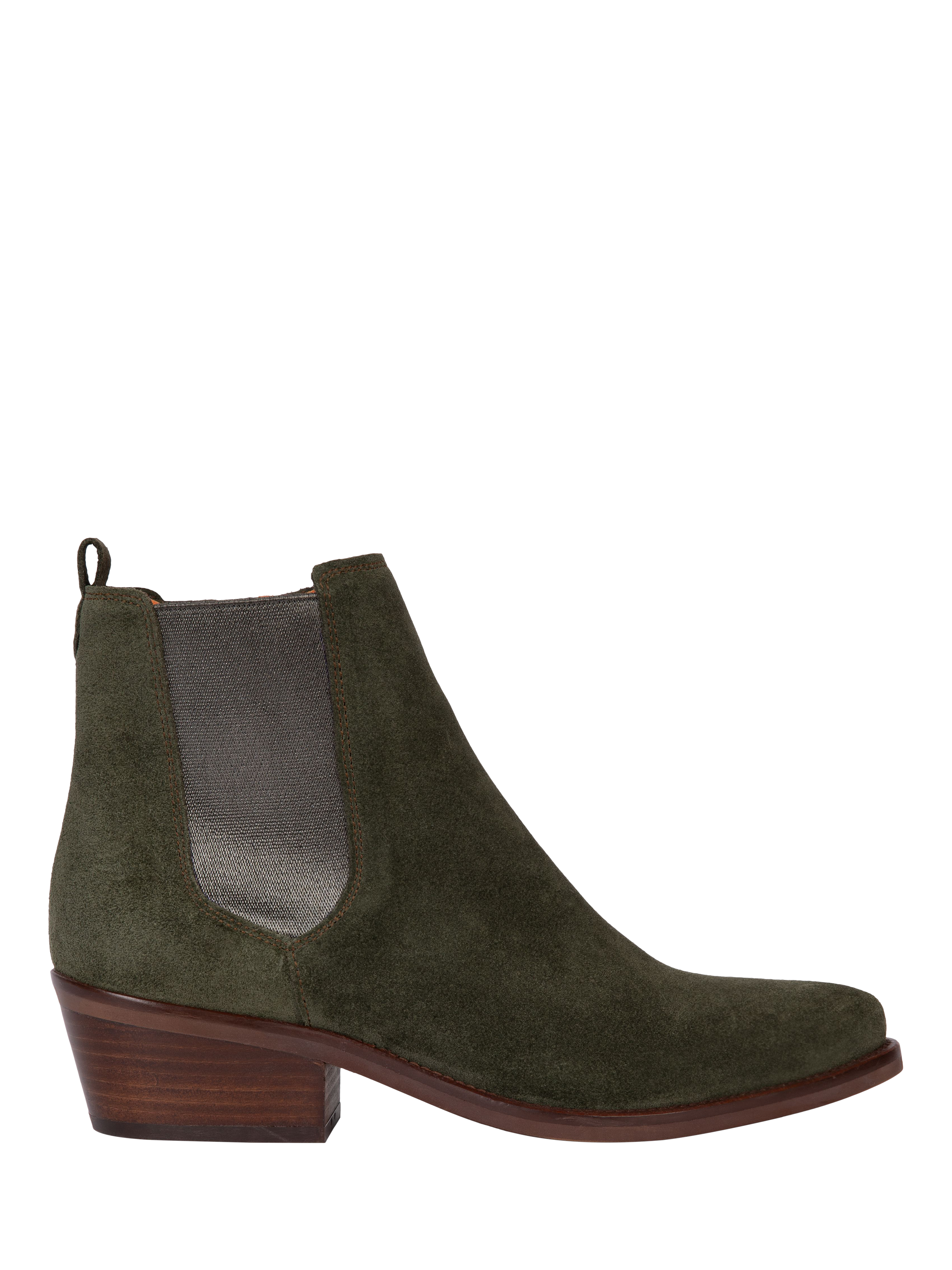Penelope Chilvers Rove Suede Ankle Boots, Khaki