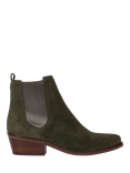 Penelope Chilvers Rove Suede Ankle Boots, Khaki