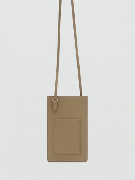 Mango Martes Phone Cover, Beige - view 2, Beige