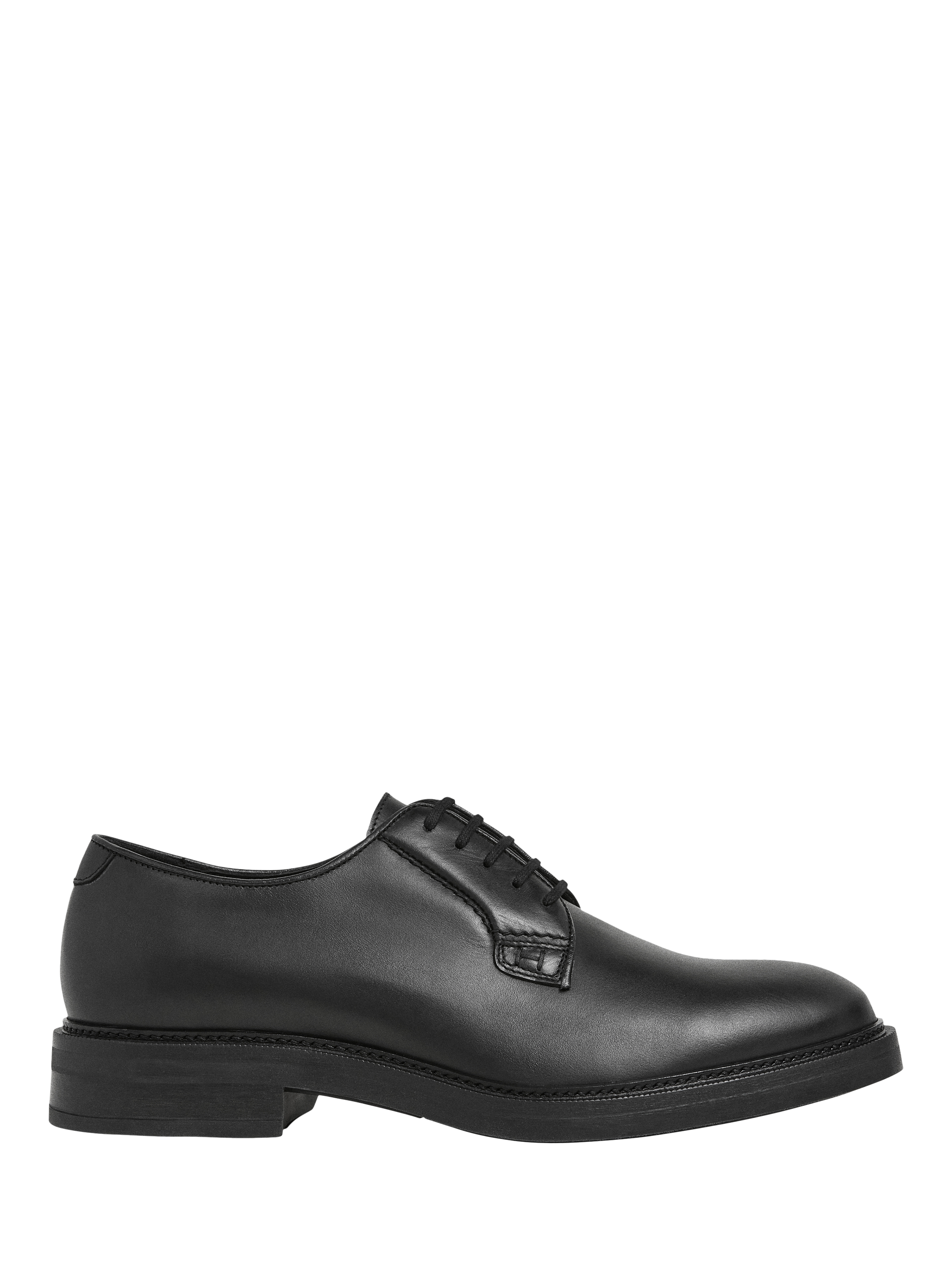 Product image 1 of 6, which shows Hackett London Leather Derby Shoes, Black, 6
