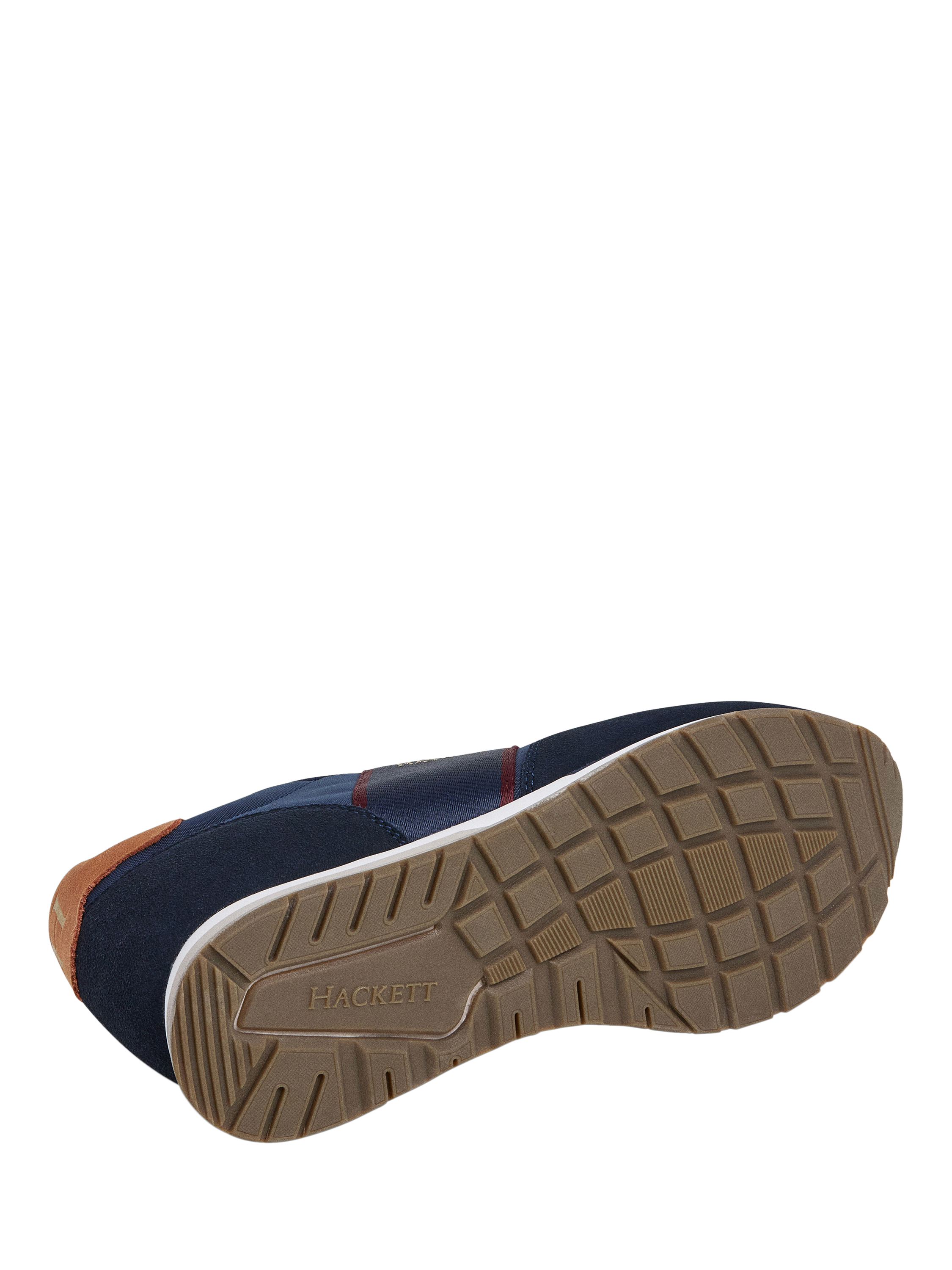 Product image 6 of 6, which shows Hackett London Logo Trainers, Navy, 11