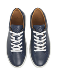 Hackett London Low Top Leather Trainers