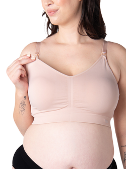 Hotmilk My Necessity 2.0 FlexFit Busty Nursing Bra, Ballet Pink