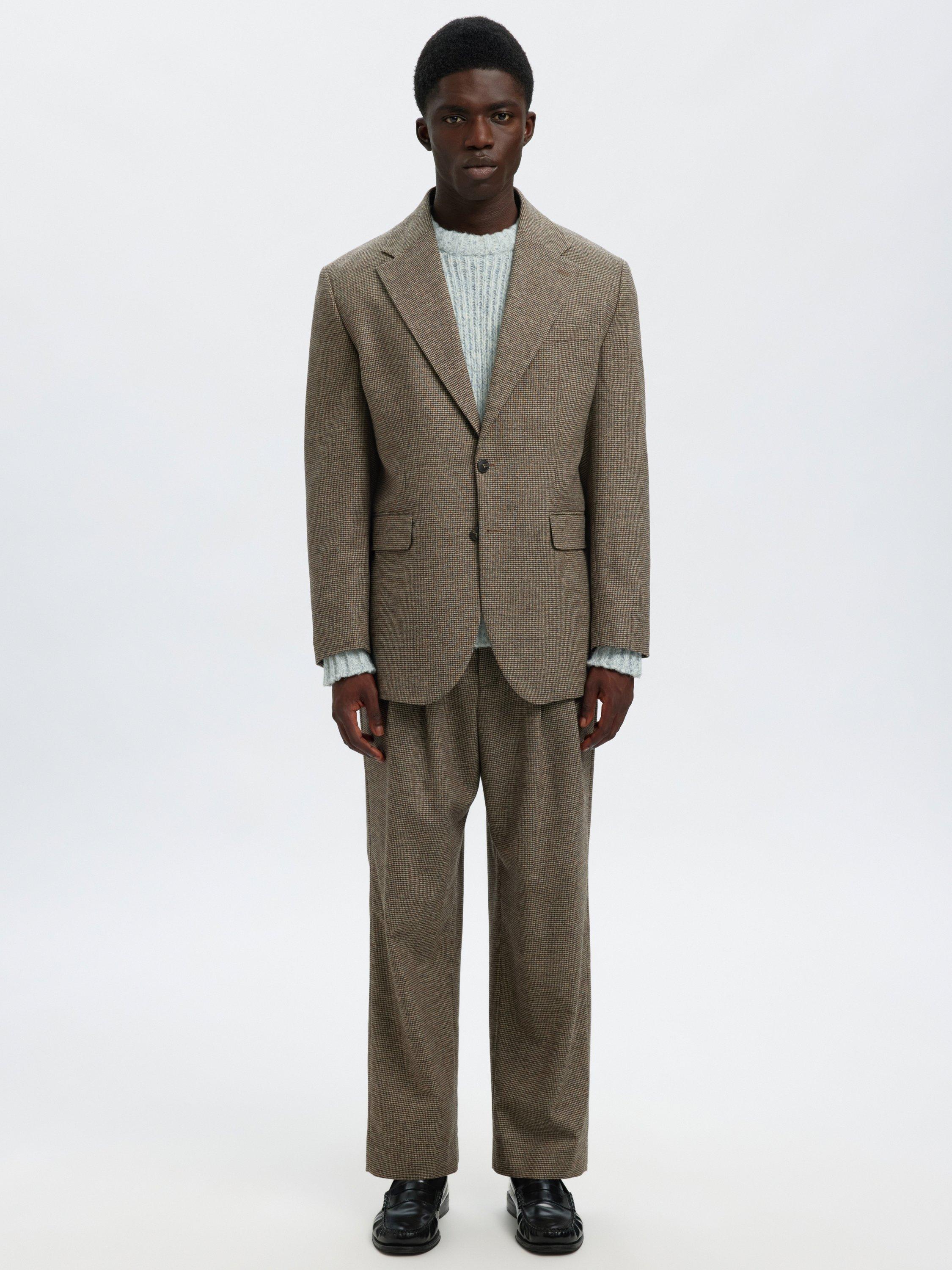 Product image 4 of 6, which shows Selected Chicago Long Sleeve Cowl Neck Jersey Top, Cashmere Blue Twist, S