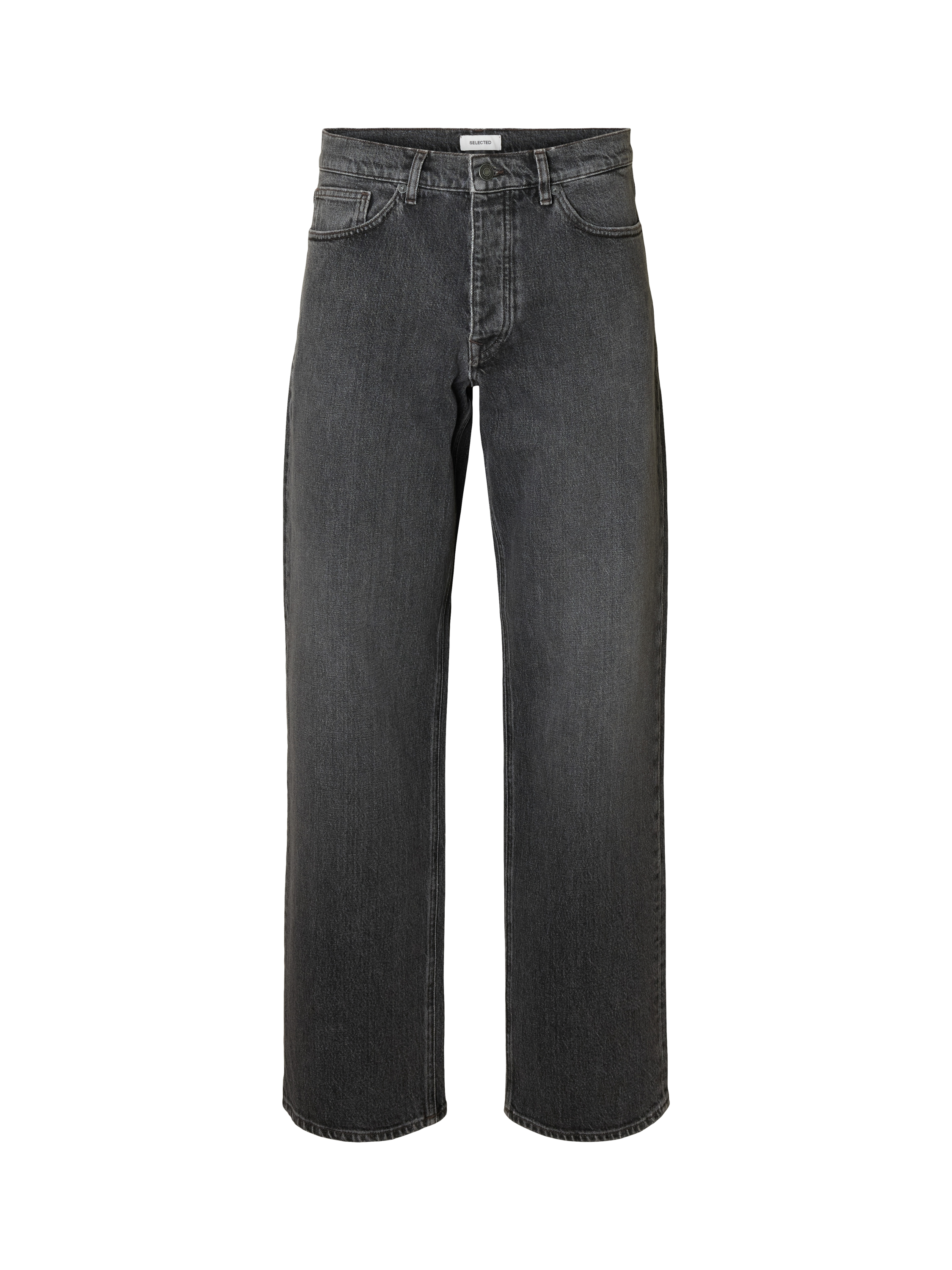 Product image 6 of 6, which shows Creative Tops Ben 606 Cotton Blend Denim Jeans, Medium Grey, 30R