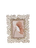 Libra Interiors Miel Honeycomb Photo Frame, Gold