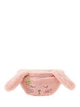 Accessorize Kids' Borg Bunny Belt Bag, Pink
