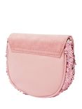 Accessorize Kids' Butterfly Crossbody Bag, Pastel Multi