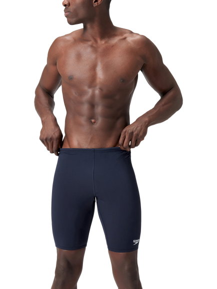 Speedo Endurance+ V-Cut Jammer Swim Shorts, True Navy, True Navy