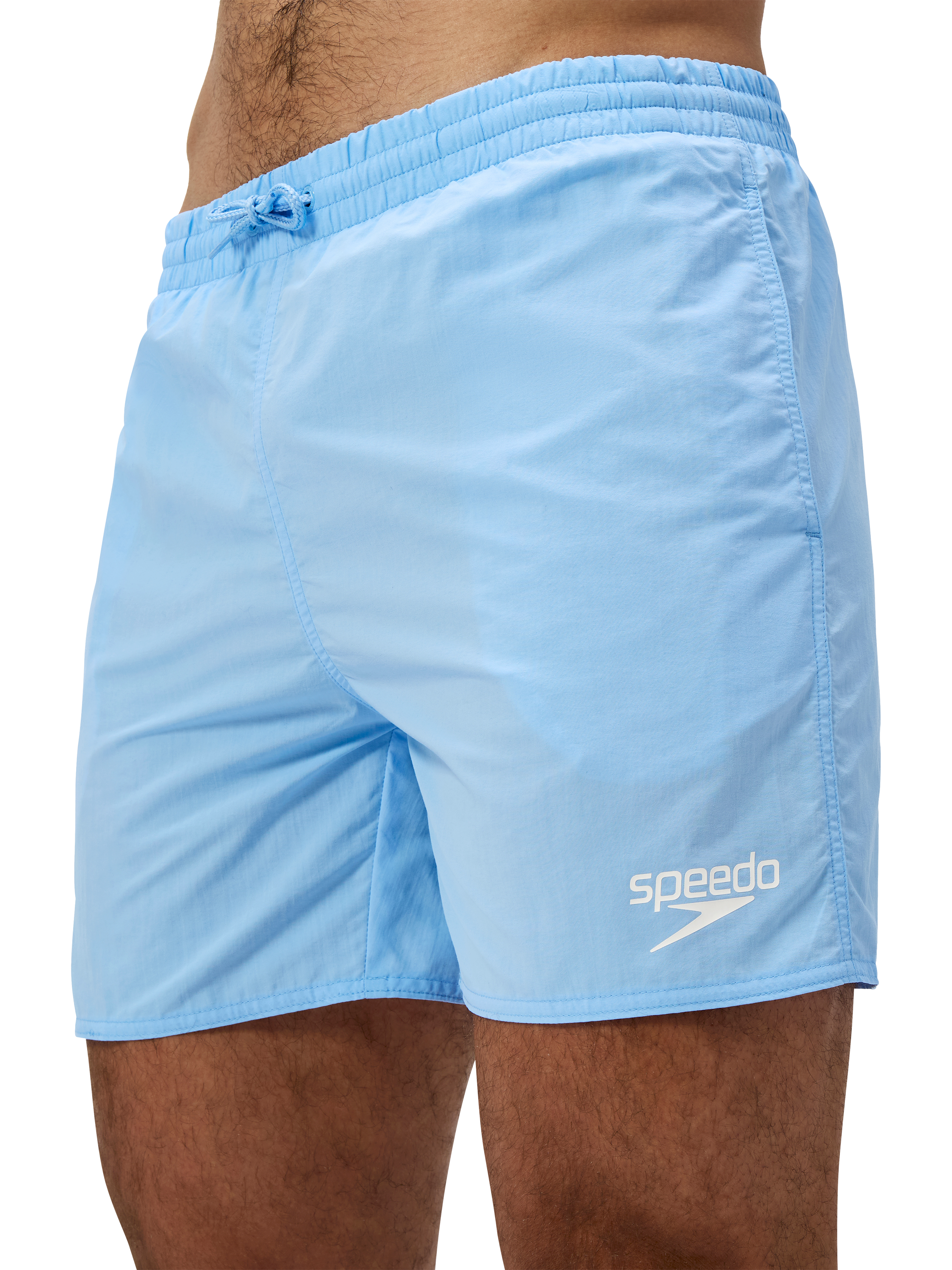 Product image 1 of 10, which shows Speedo Essential 16" Swim Shorts, Sugar Blue, S