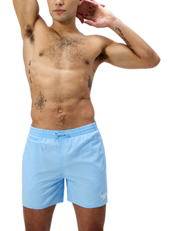 Speedo Essential 16" Swim Shorts, Sugar Blue - view 2, Sugar Blue