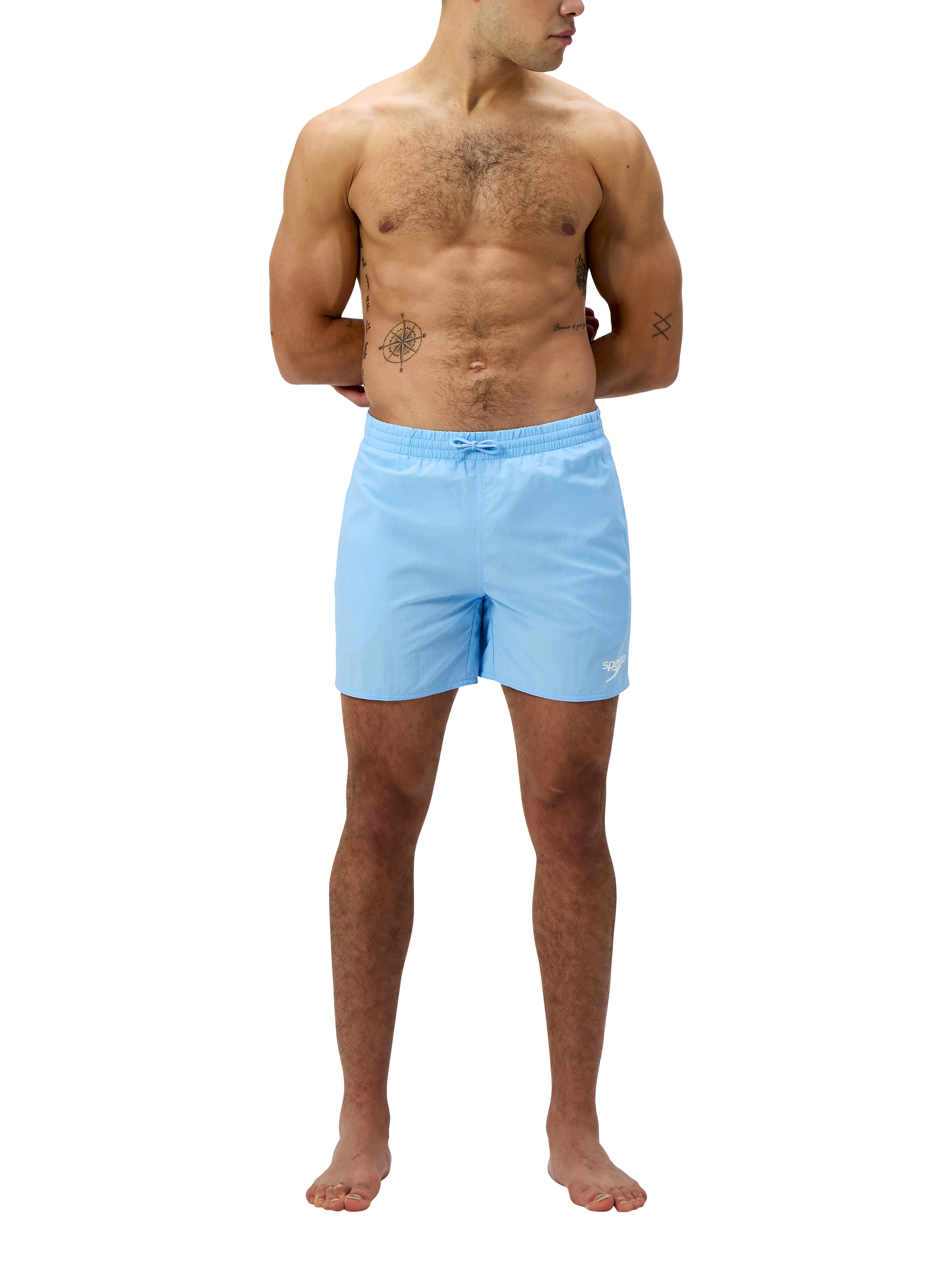 Product image 6 of 10, which shows Speedo Essential 16" Swim Shorts, Sugar Blue, S