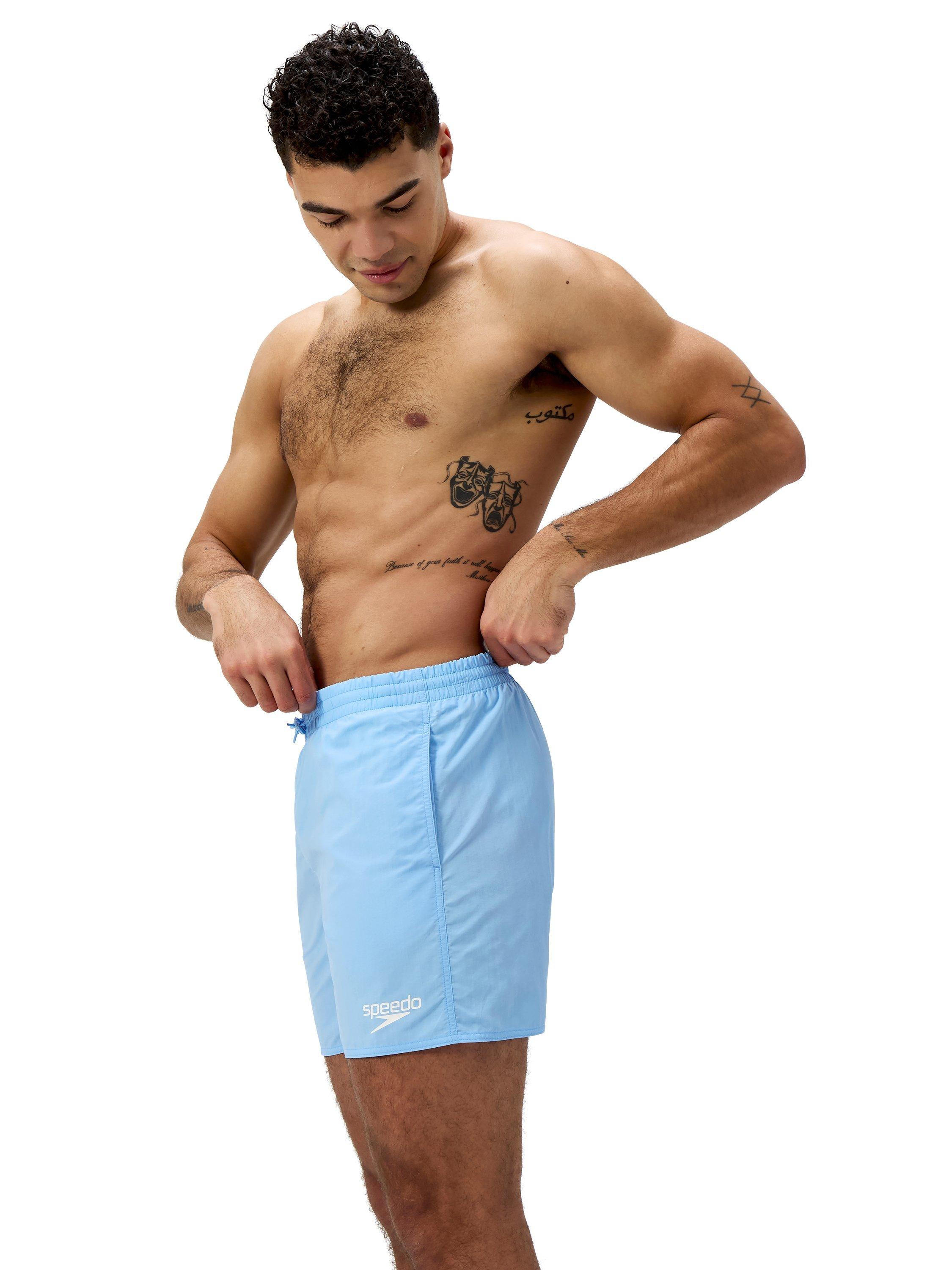 Product image 7 of 10, which shows Speedo Essential 16" Swim Shorts, Sugar Blue, S
