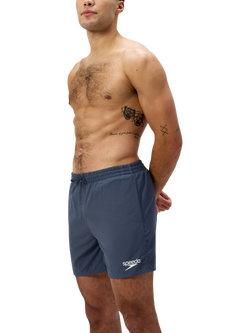 Speedo Essential 16" Swim Shorts, Grey Lead - view 2, Grey Lead