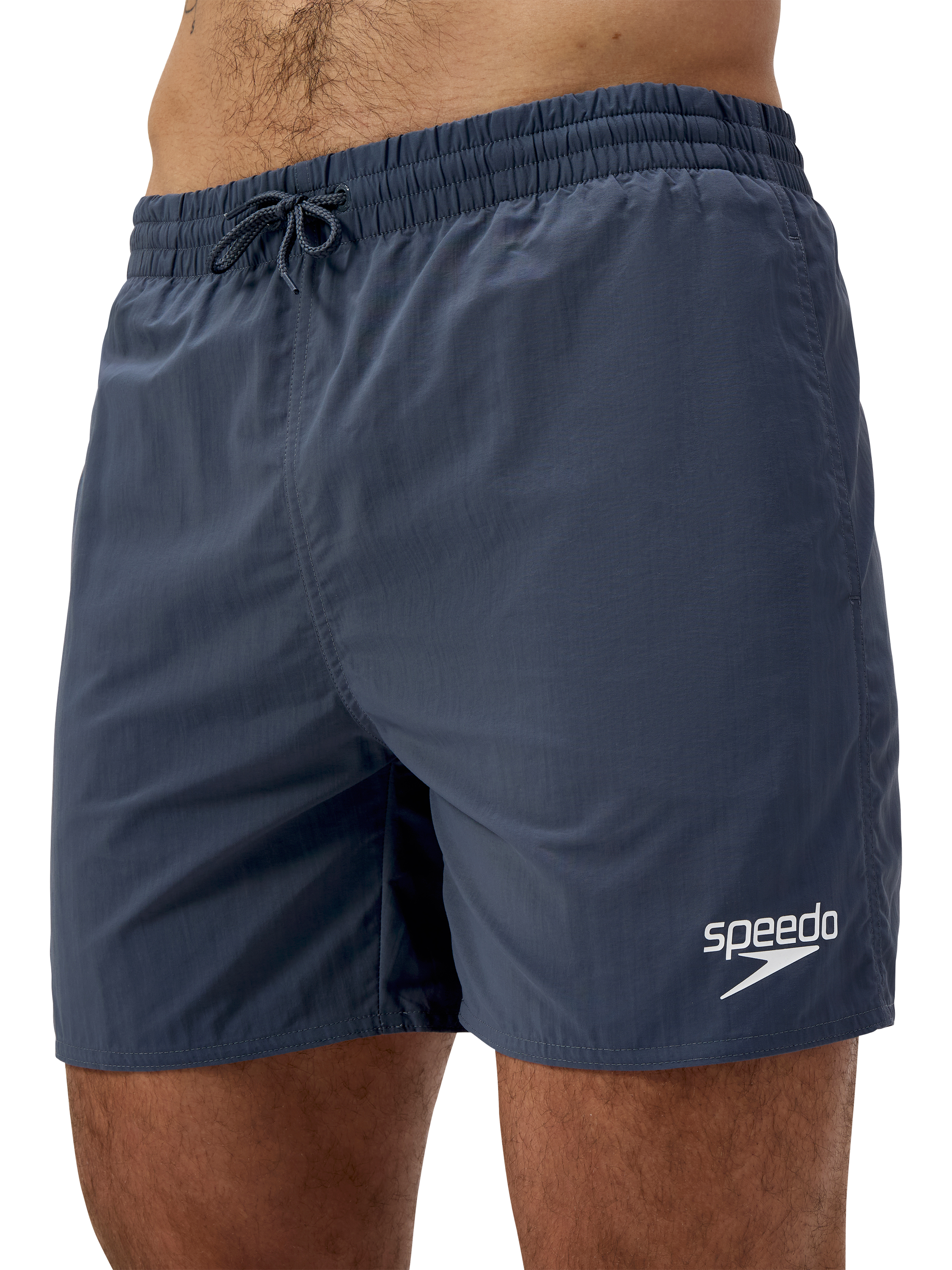 Product image 4 of 9, which shows Speedo Essential 16" Swim Shorts, Grey Lead, S