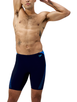Speedo HyperBoom Jammer Swim Shorts, Peacoat/ Blue, Peacoat/ Blue