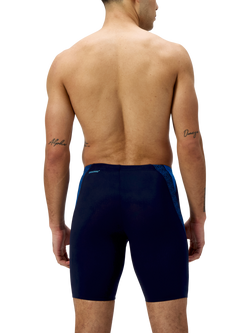 Speedo HyperBoom Jammer Swim Shorts, Peacoat/ Blue - view 2, Peacoat/ Blue