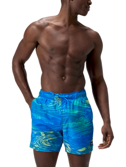 Speedo Redondo Edge Volley 16” Water Shorts, Alfalfa Green, Alfalfa Green