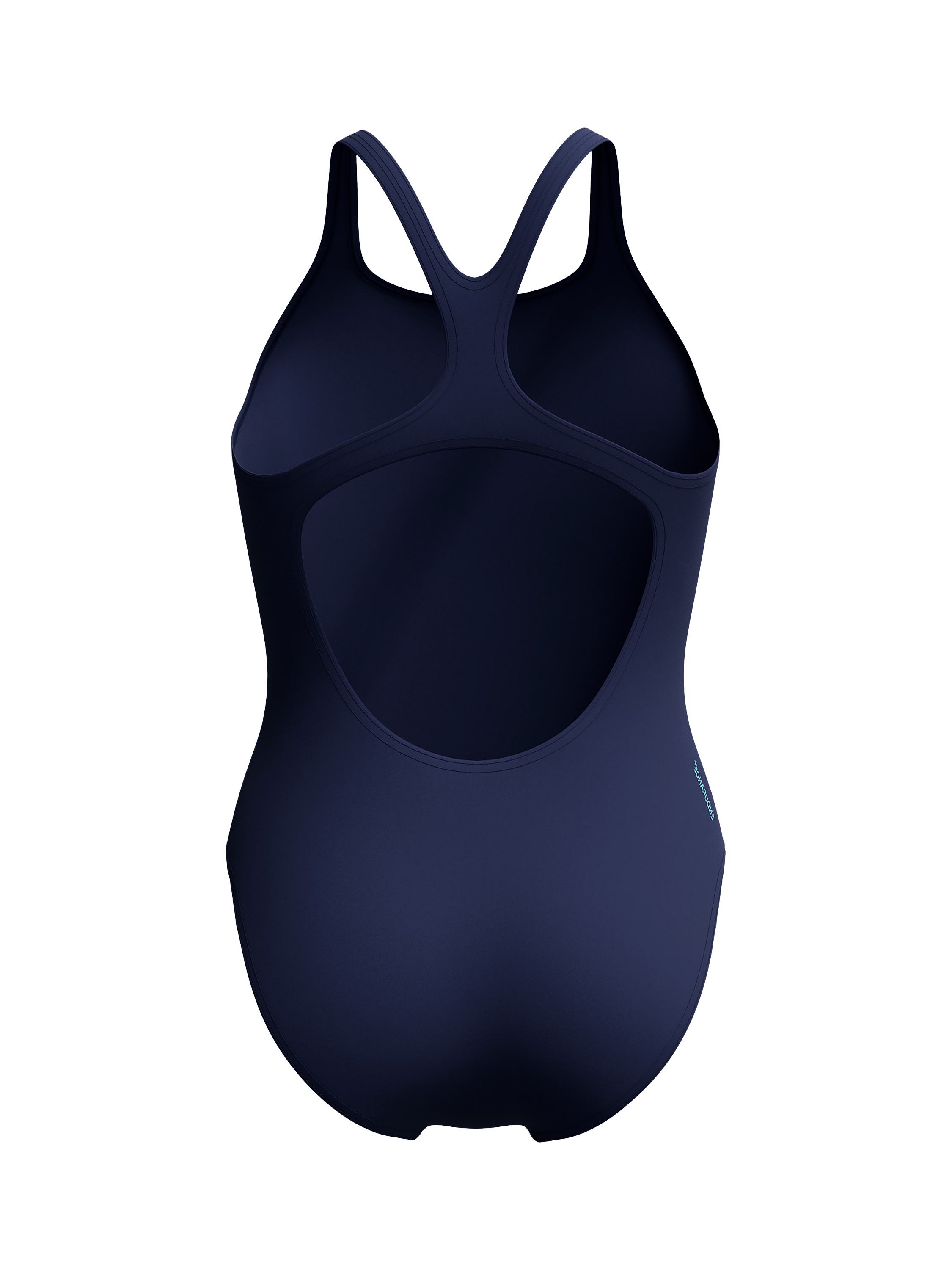 Product image 10 of 11, which shows Speedo Boomprint Medalist Swimsuit, Lagoon Blue, 32