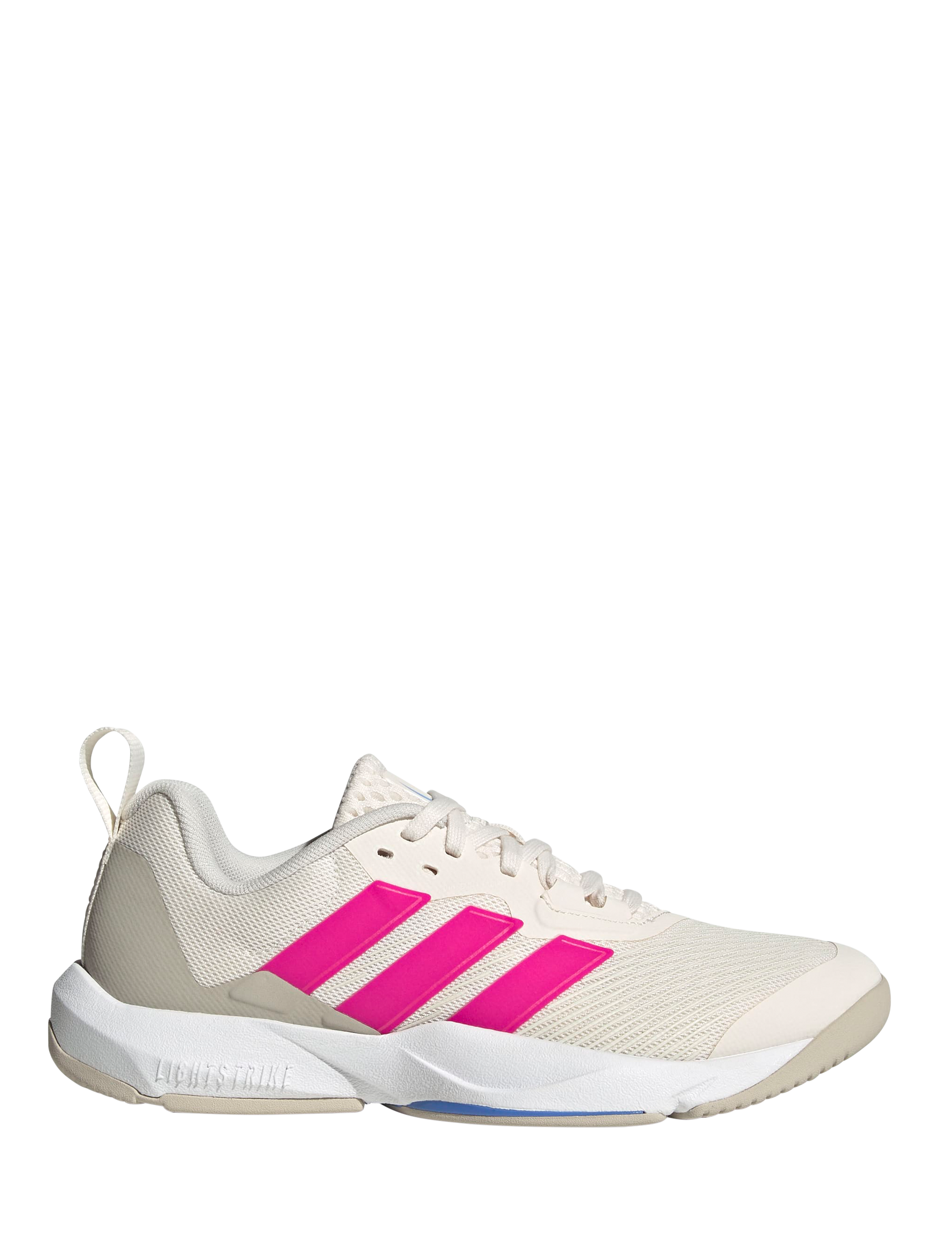 Product image 1 of 7, which shows adidas Rapidmove 2 W Training Shoes, White/Shopnk, 4