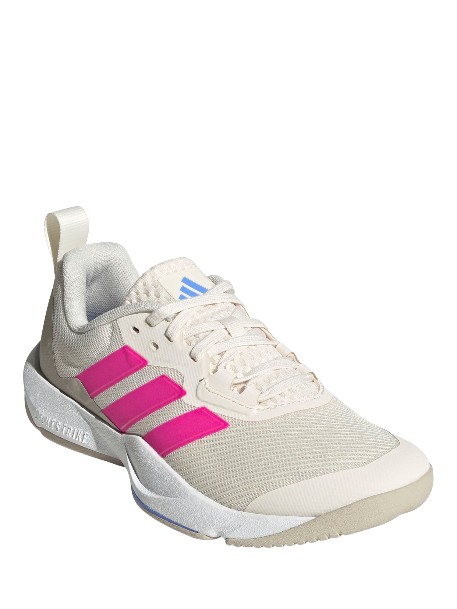 Product image 2 of 7, which shows adidas Rapidmove 2 W Training Shoes, White/Shopnk, 4