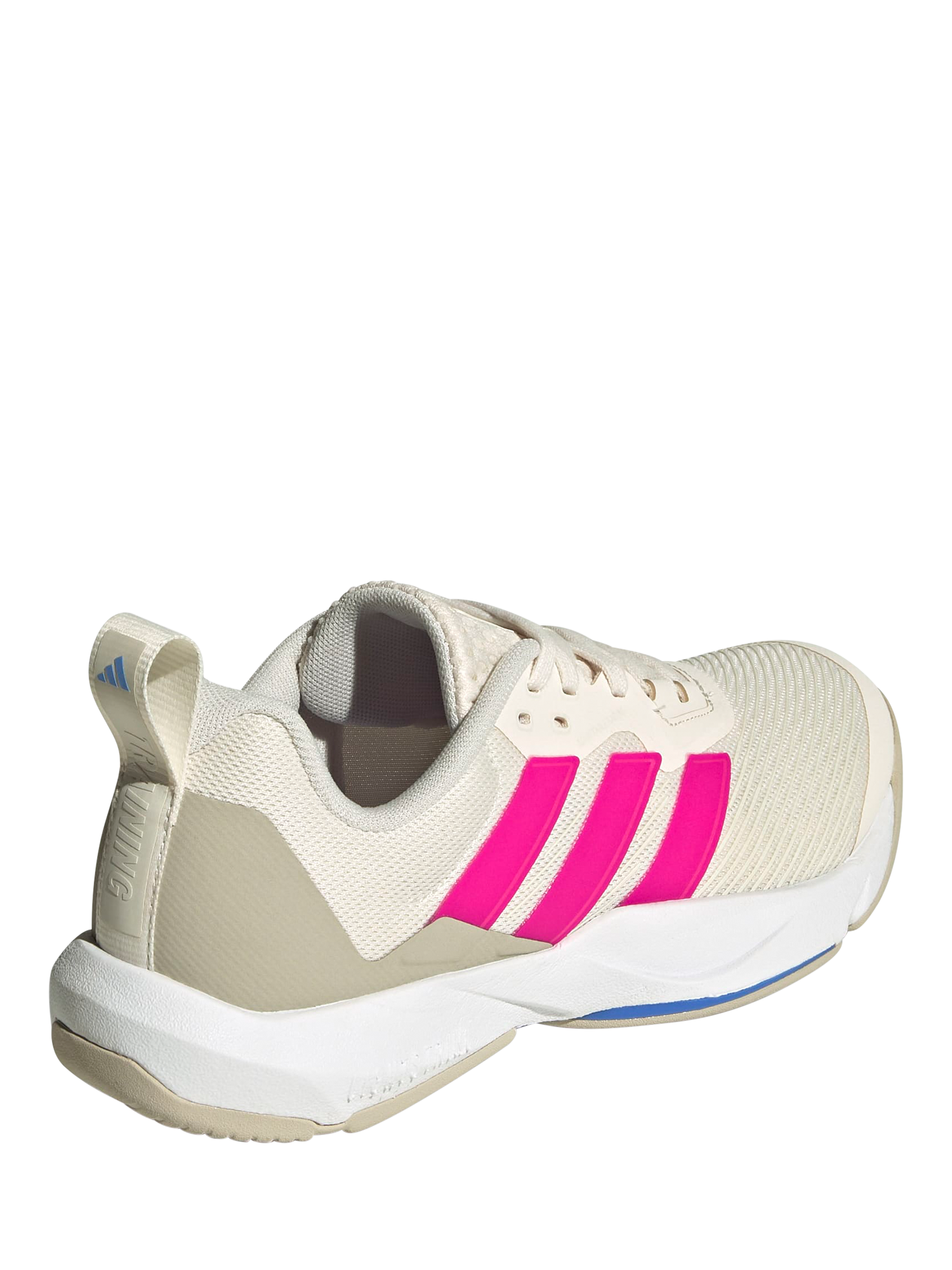 Product image 3 of 7, which shows adidas Rapidmove 2 W Training Shoes, White/Shopnk, 4