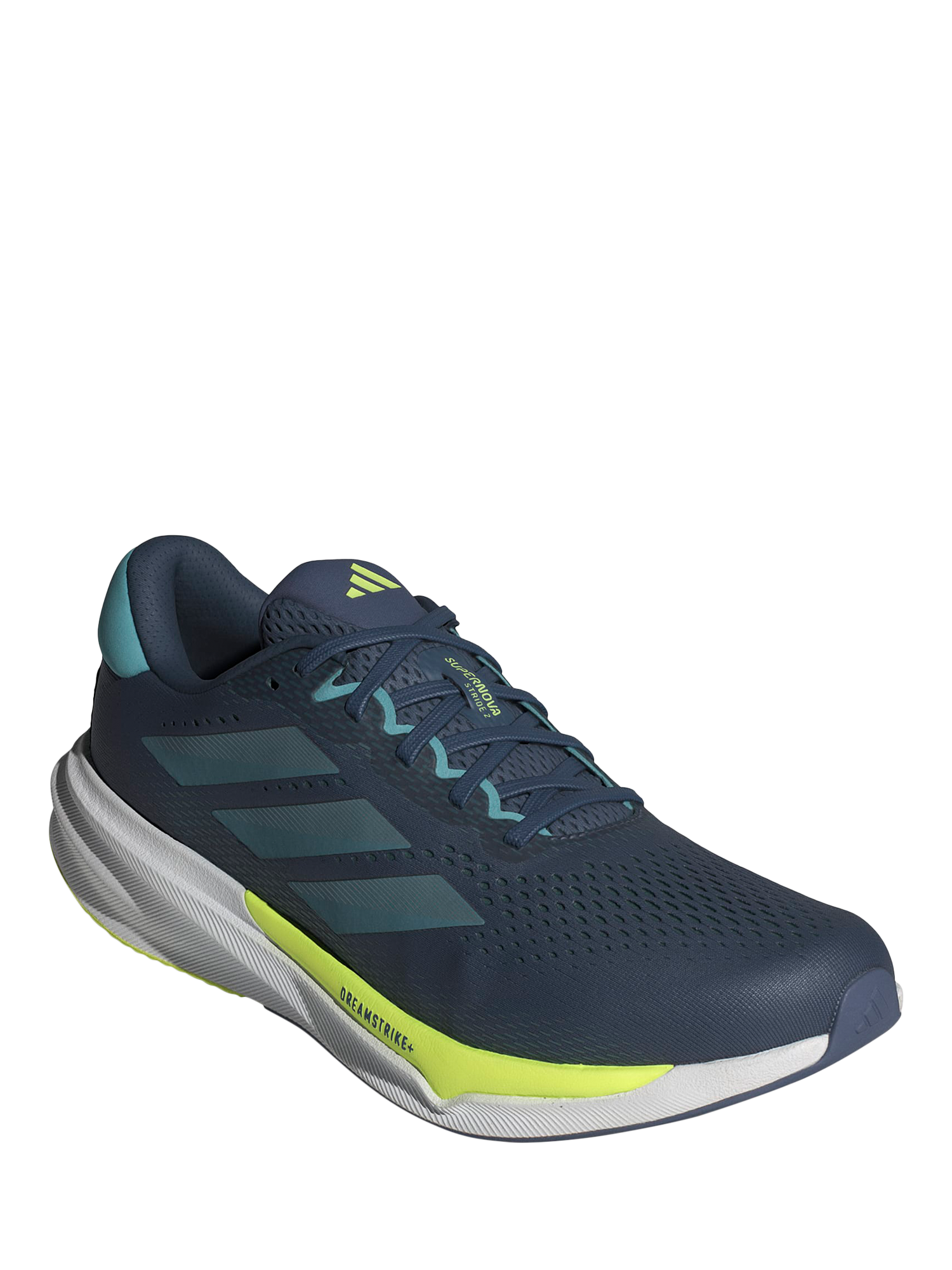 Product image 2 of 8, which shows adidas Men's Supernova Stride Running Shoes, Mint, 7