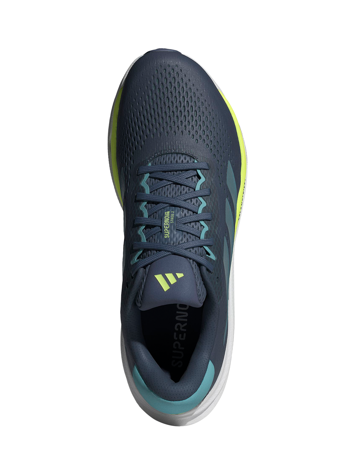 Product image 4 of 8, which shows adidas Men's Supernova Stride Running Shoes, Mint, 7