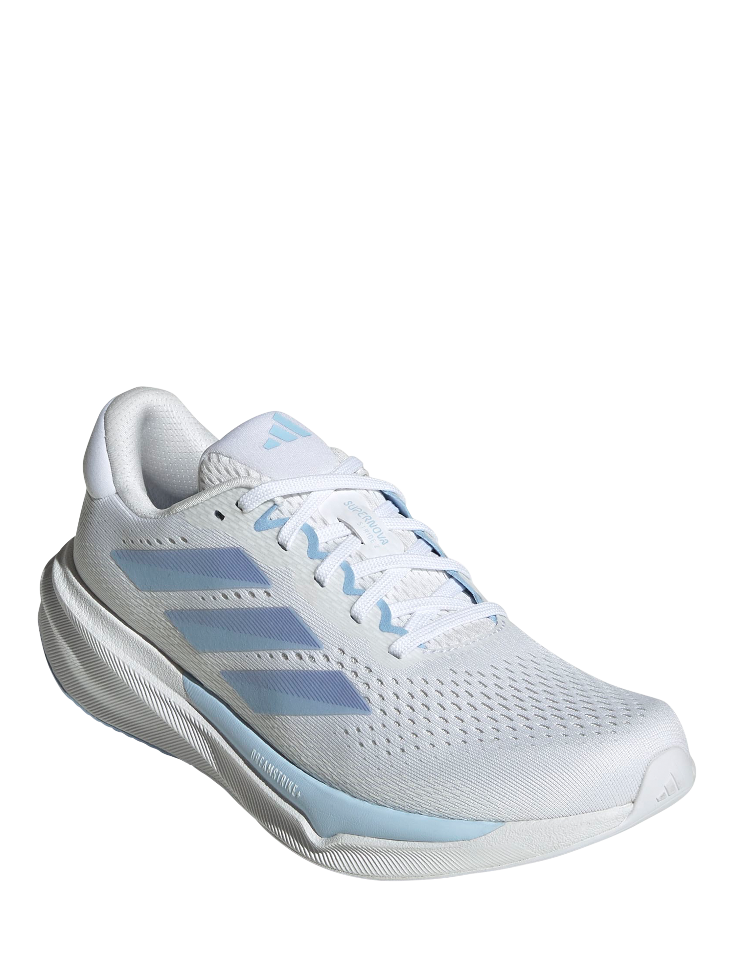 Product image 2 of 8, which shows adidas Women's Supernova Stride Running Shoes, White, 4