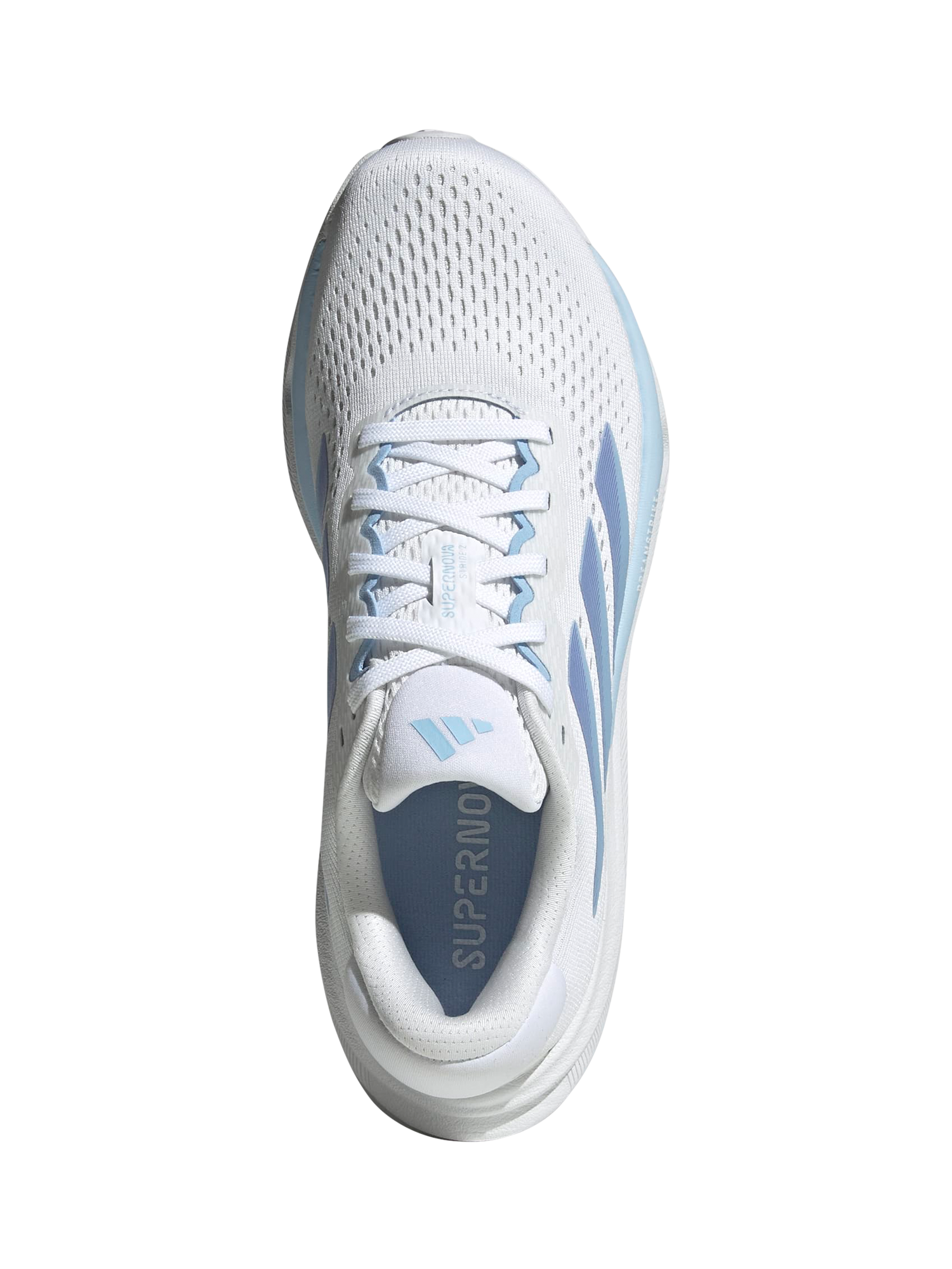 Product image 4 of 8, which shows adidas Women's Supernova Stride Running Shoes, White, 4