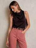 Reiss Darla Cowl Neck Top