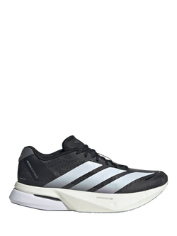 adidas Women's Adizero Boston 13W Running Shoes, Black/White